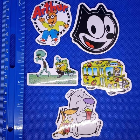 Other - 🪅5pc- Cartoon Sticker Set #7🪅